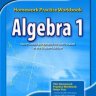 algebra workbook.